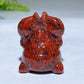 1.6" Natural Mixed Crystal SpongeBob Character Carving 5 Pieces Crystal Healing Bulk Wholesale