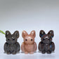 1.6" Natural Crystal Bat Carving Crystal Healing Bulk Wholesale