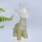 3.1" Natural Crystal Giraffe Carving Crystal Healing Bulk Wholesale