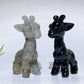 3.1" Natural Crystal Giraffe Carving Crystal Healing Bulk Wholesale