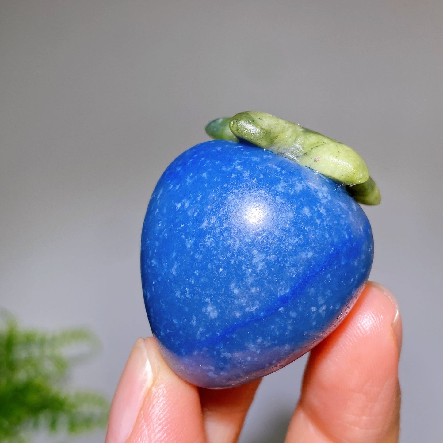 1.6" Crystal Fruit Cherry Tomato Carving Crystal Healing Bulk Wholesale