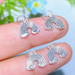 S925 Silver Carving for Jewelry DIY  Crystal Healing Bulk Wholesale