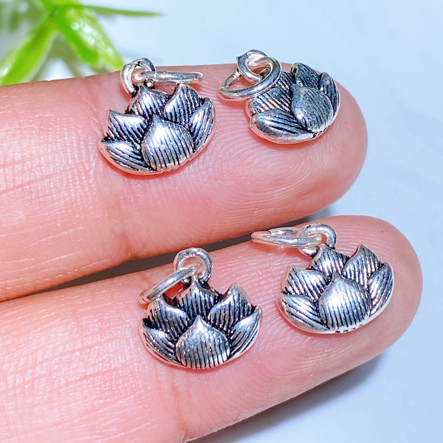 S925 Silver Carving for Jewelry DIY  Crystal Healing Bulk Wholesale