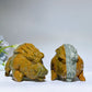 3.0" Jade Astrophylite Wild Boar Carving Crystal Healing Bulk Wholesale