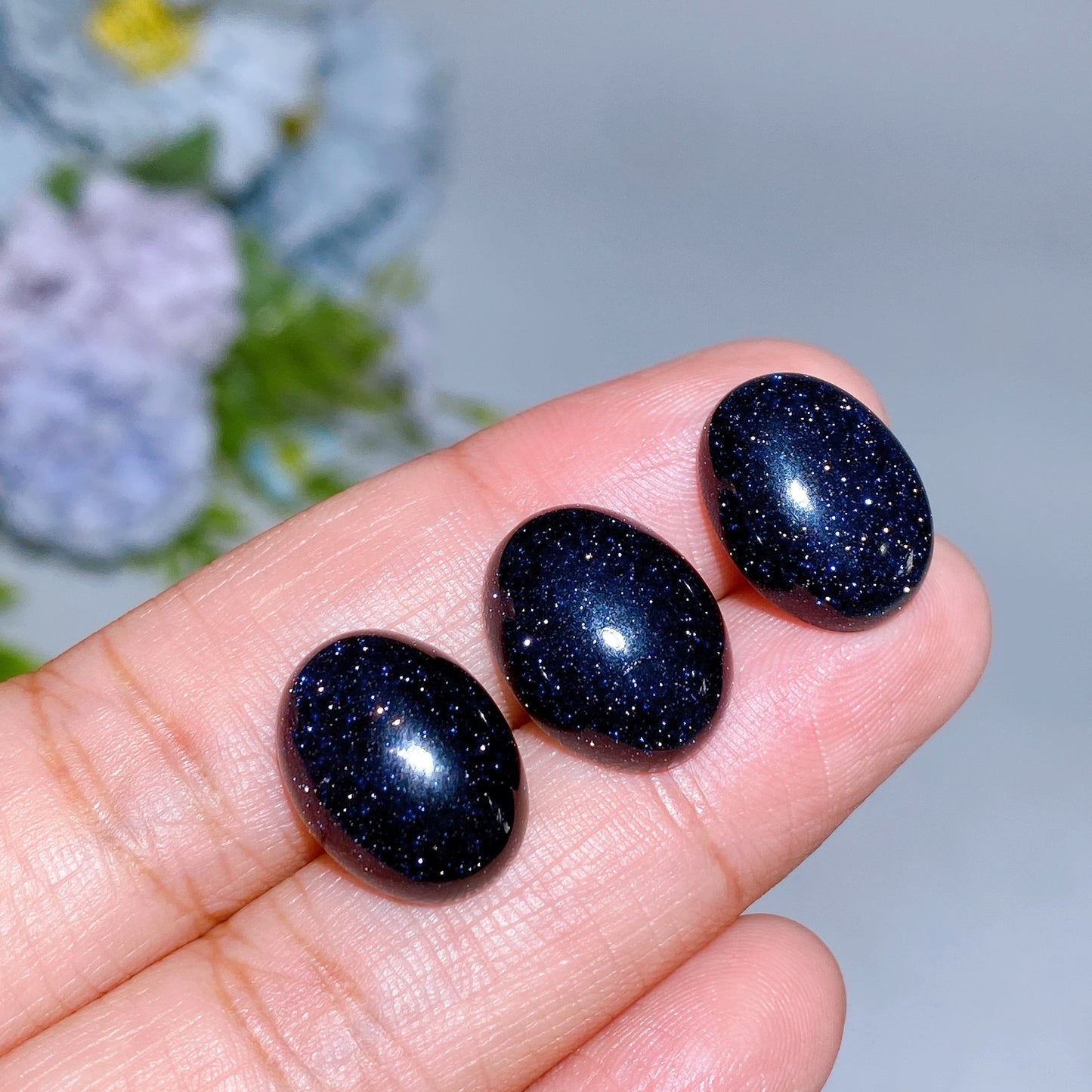 15mm Crystal oval Cabochon for Jewelry DIY Crystal Healing Bulk Wholesale