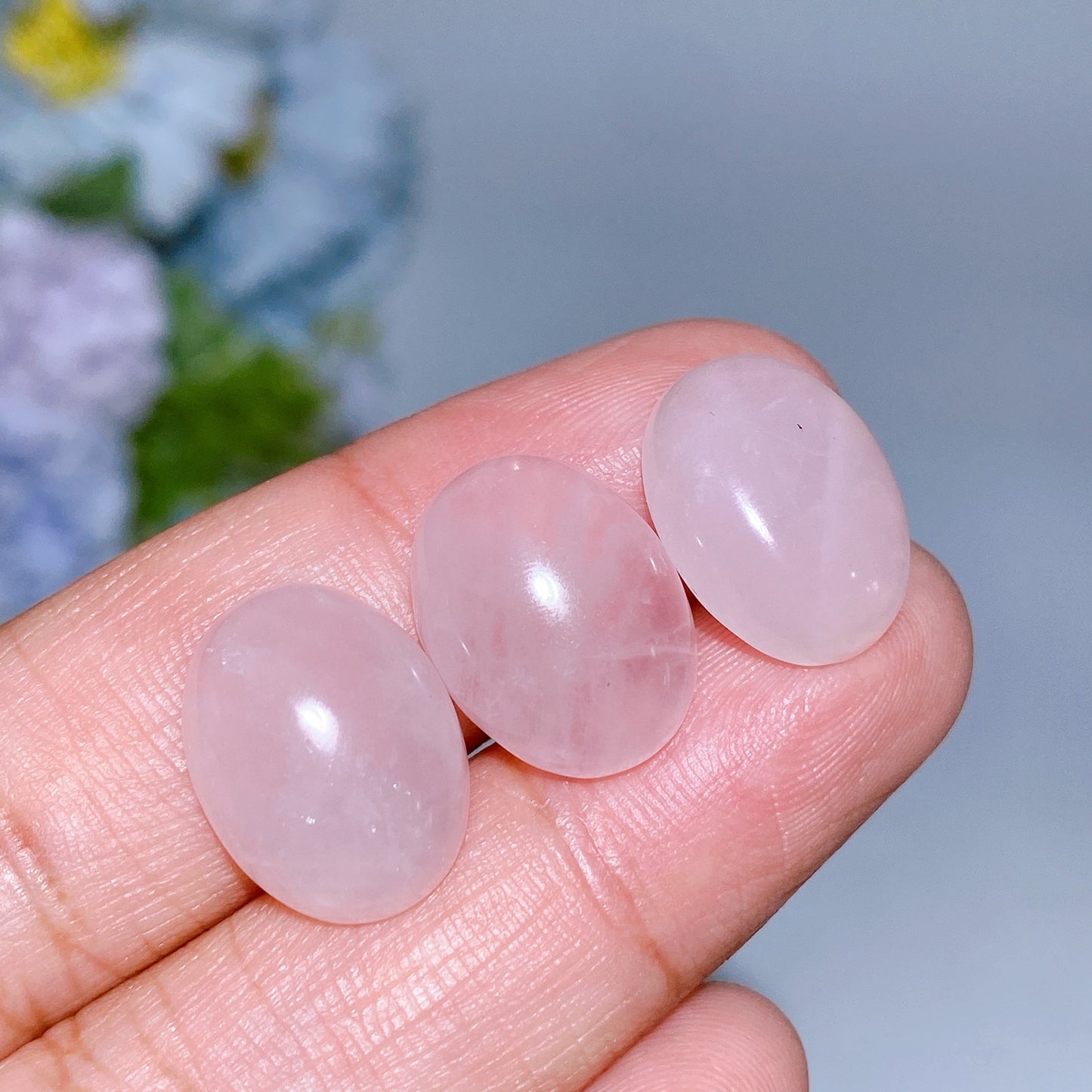 15mm Crystal oval Cabochon for Jewelry DIY Crystal Healing Bulk Wholesale