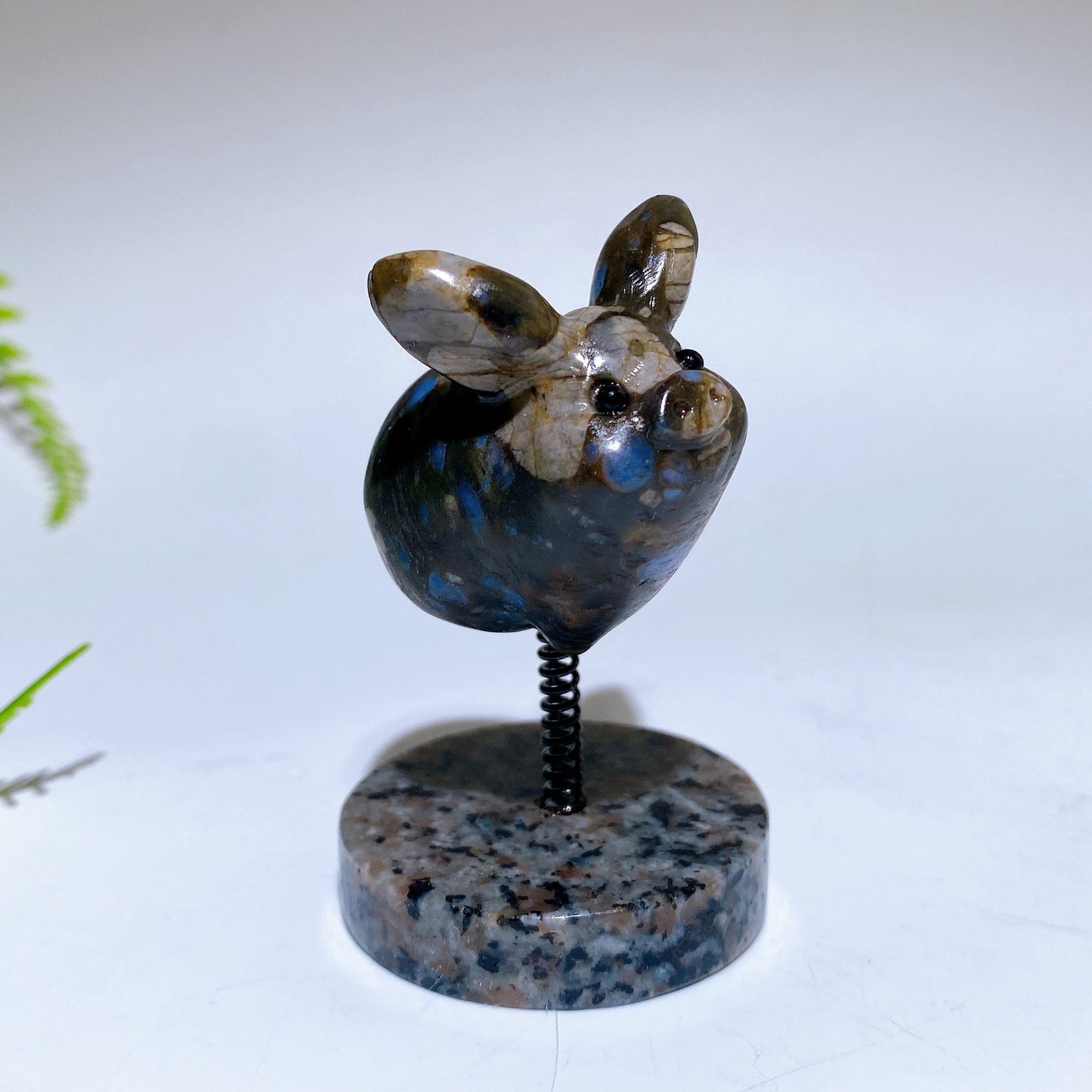 1.6" Natural Crystal Pig Carving with Yooperlite Base Crystal Healing Bulk Wholesale