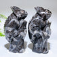 3.9" Natural Jade Chameleon Carving Crystal Healing Bulk Wholesale
