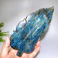 Natural Labradorite Feather Carving with Stand Crystal Healing Bulk Wholesale