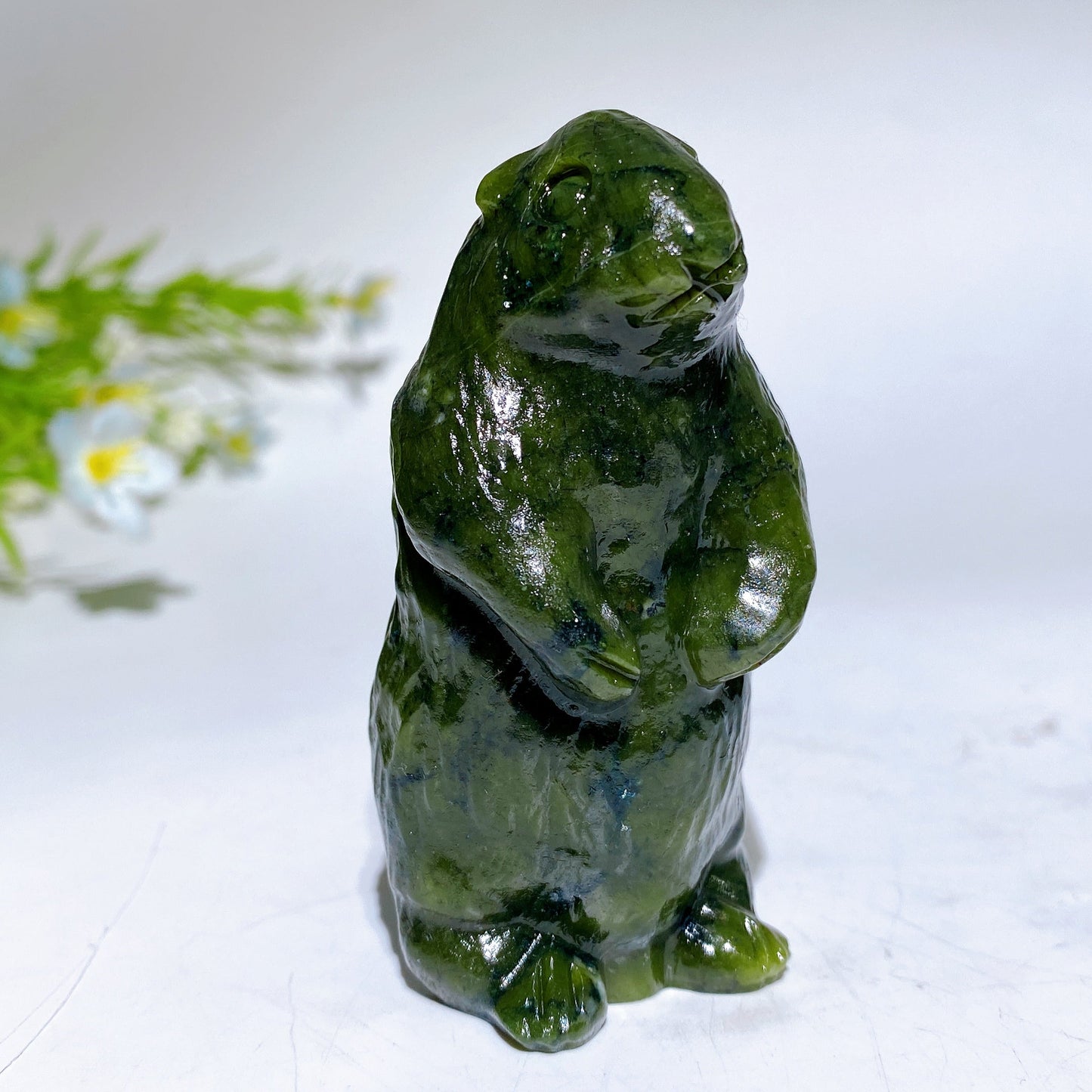 2.8" Crystal Marmot Carving Crystal Healing Bulk Wholesale