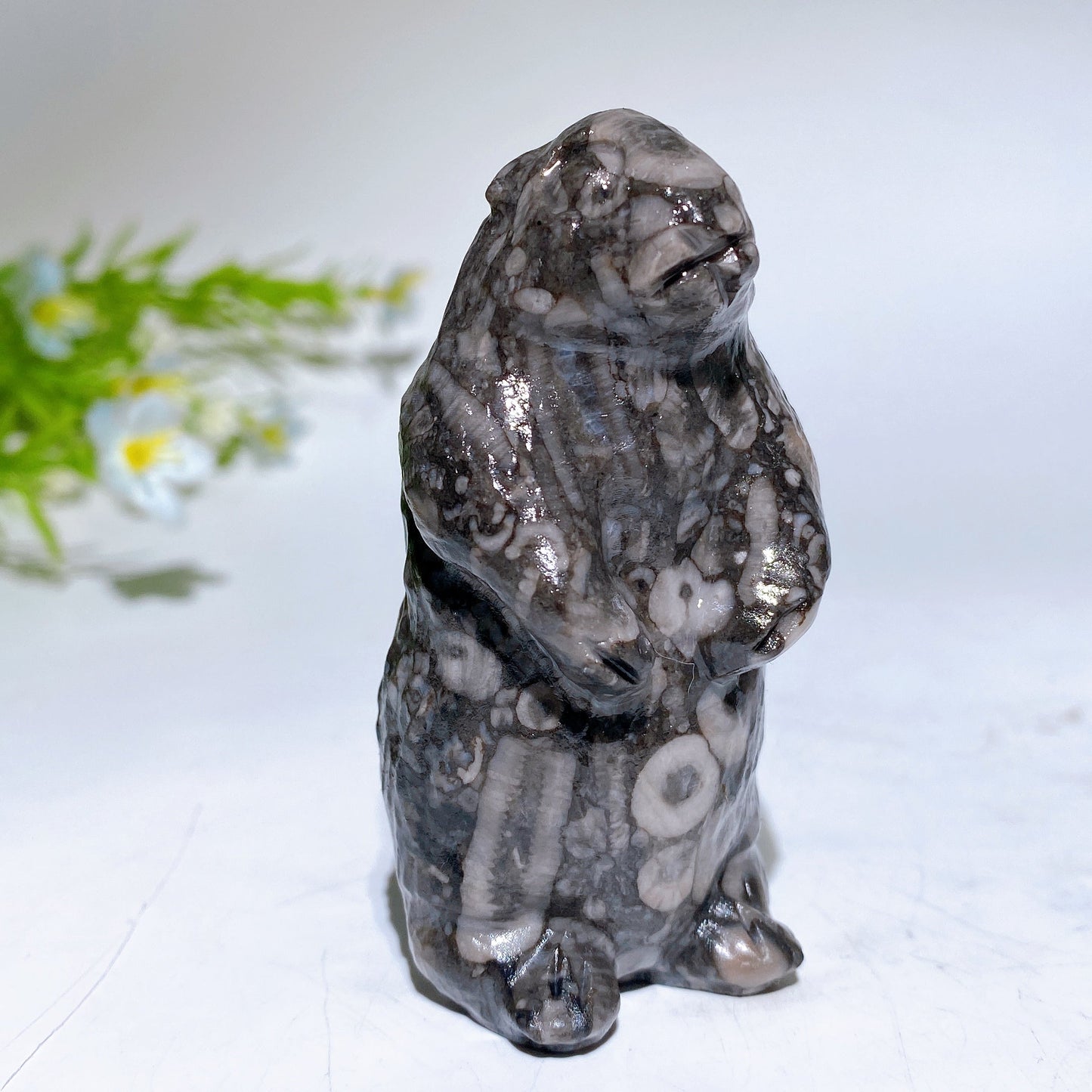 2.8" Crystal Marmot Carving Crystal Healing Bulk Wholesale