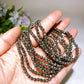 4mm Facted Pyrite Bracelet Crystal Healing Bulk Wholesale