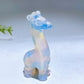 2.4" Natural Crystal Giraffe Carving Crystal Healing Bulk Wholesale