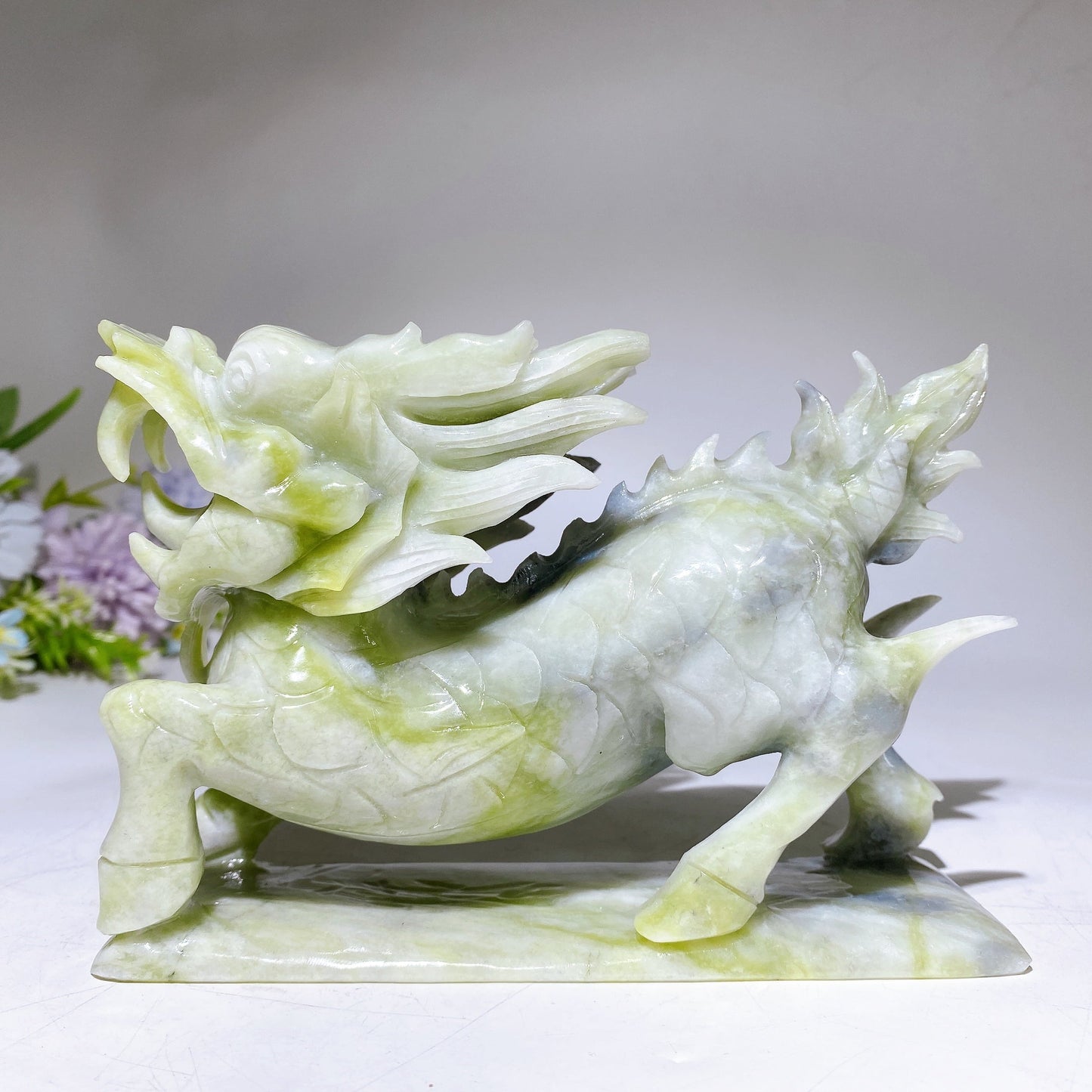 16cm Jade Kylin Carving Crystal Healing Bulk Wholesale