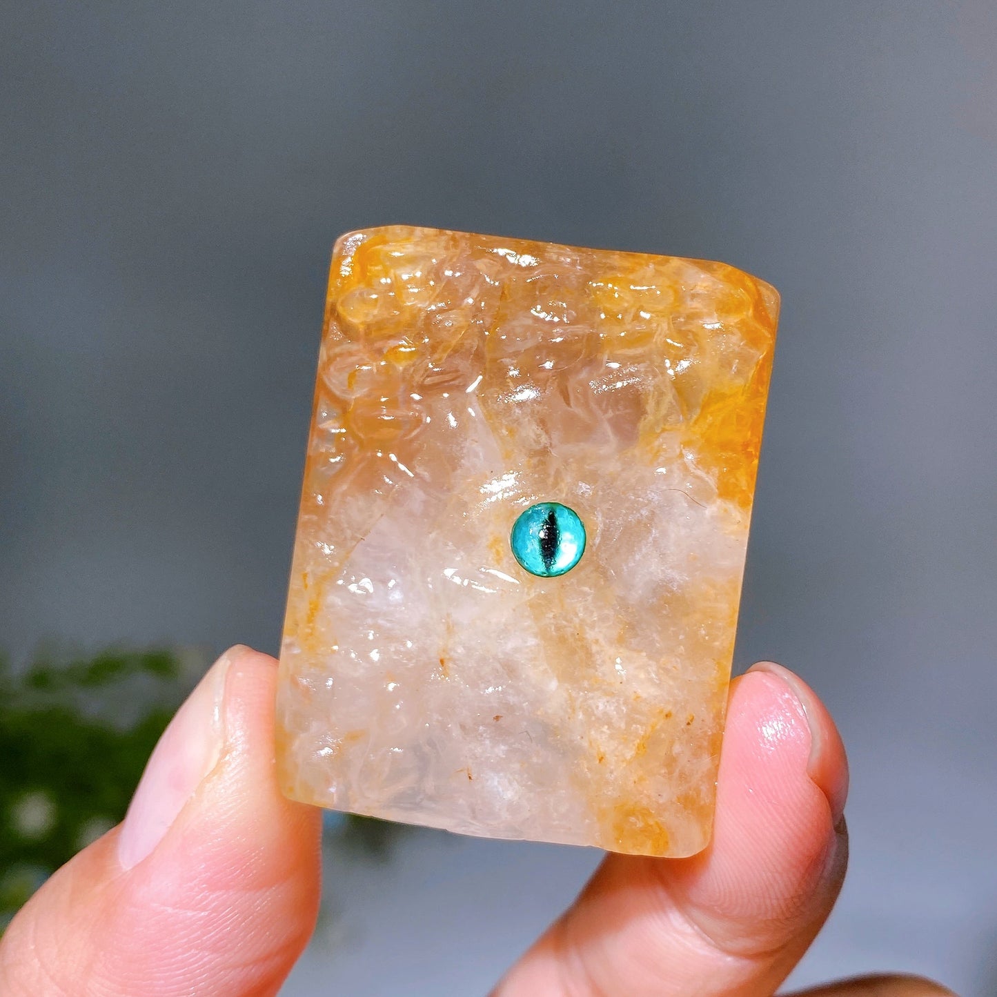 1.6" Natural Crystal Dragon Book Carving Crystal Healing Bulk Wholesale