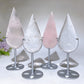 Rose Quartz Clear Quartz Drop Carving with Stand Crystal Healing Bulk Wholesale