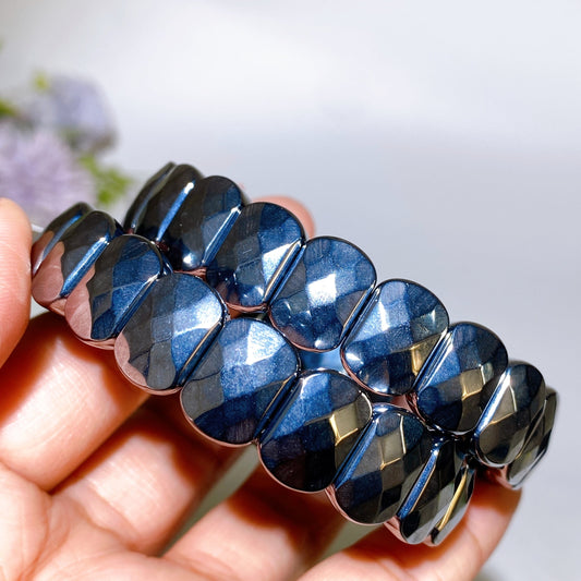Faceted Terahertz Bangle Crystal Healing Bulk Wholesale