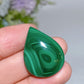 Malachite Drop Shape Cabochon for jewelry DIY Crystal Healing Bulk Wholesale