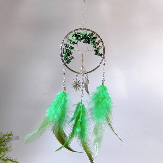 28cm Natural Crystal Dreamcatcher Crystal Healing Bulk Wholesale