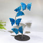 21cm Natrual Butterfly Sphere Holder Crystal Healing Bulk Wholesale