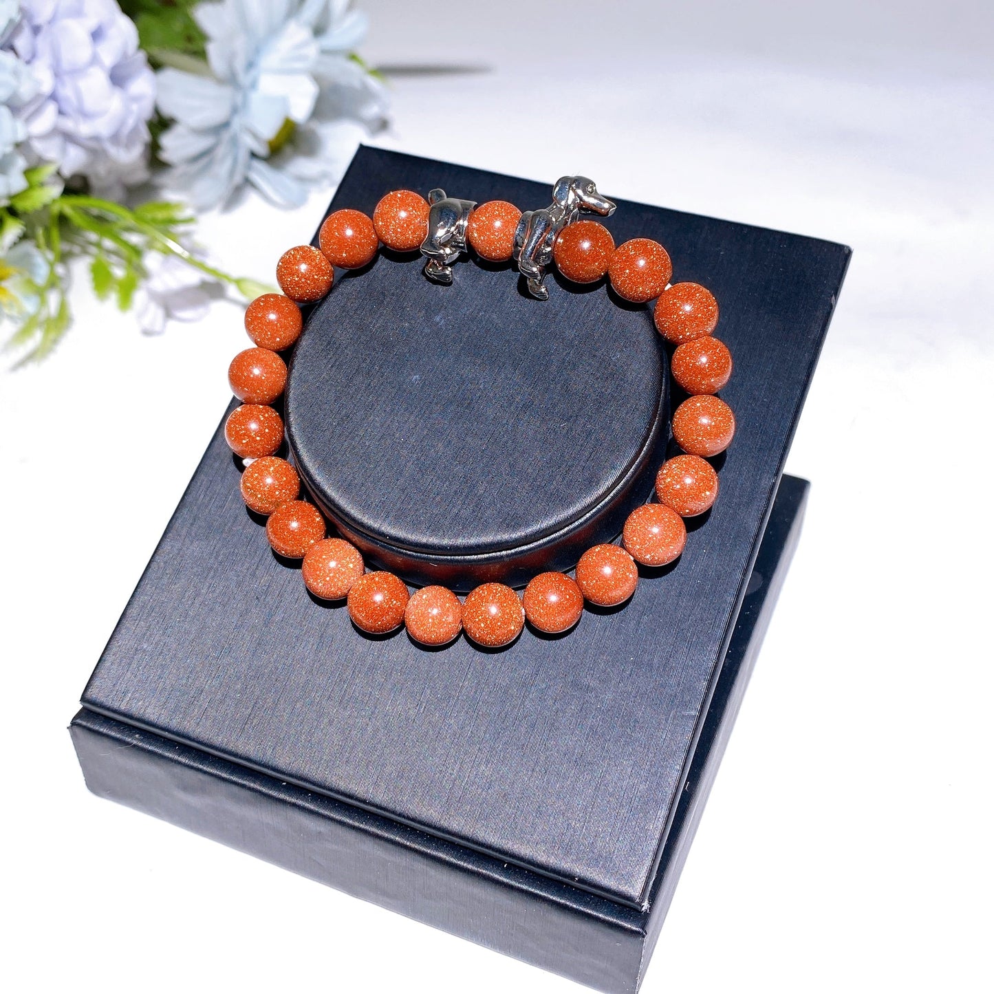 8mm Alloy Duchshud Crystal Bracelet Crystal Healing Bulk Wholesale