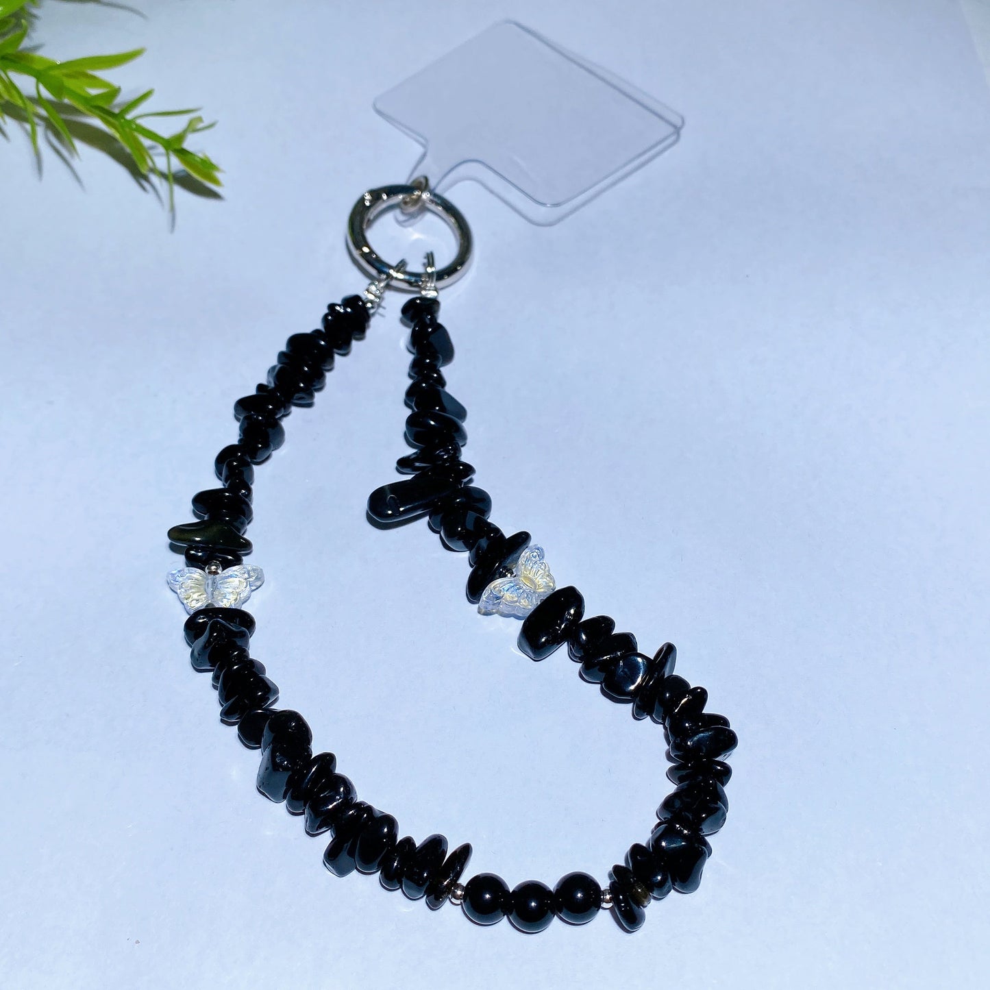 15cm Natural Gemstone Crystal Chips Phone Charm Crystal Healing Bulk Wholesale
