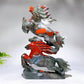 26cm Hand Carved Africa Blood Stone Horse Crystal Healing Bulk Wholesale