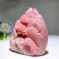 Unique Pink Opal Landscape Scenery Carving Crystal Healing Bulk Wholesale