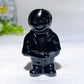 2.5"-2.8" Black Obsidian Killer Carving Crystal Healing Bulk Wholesale