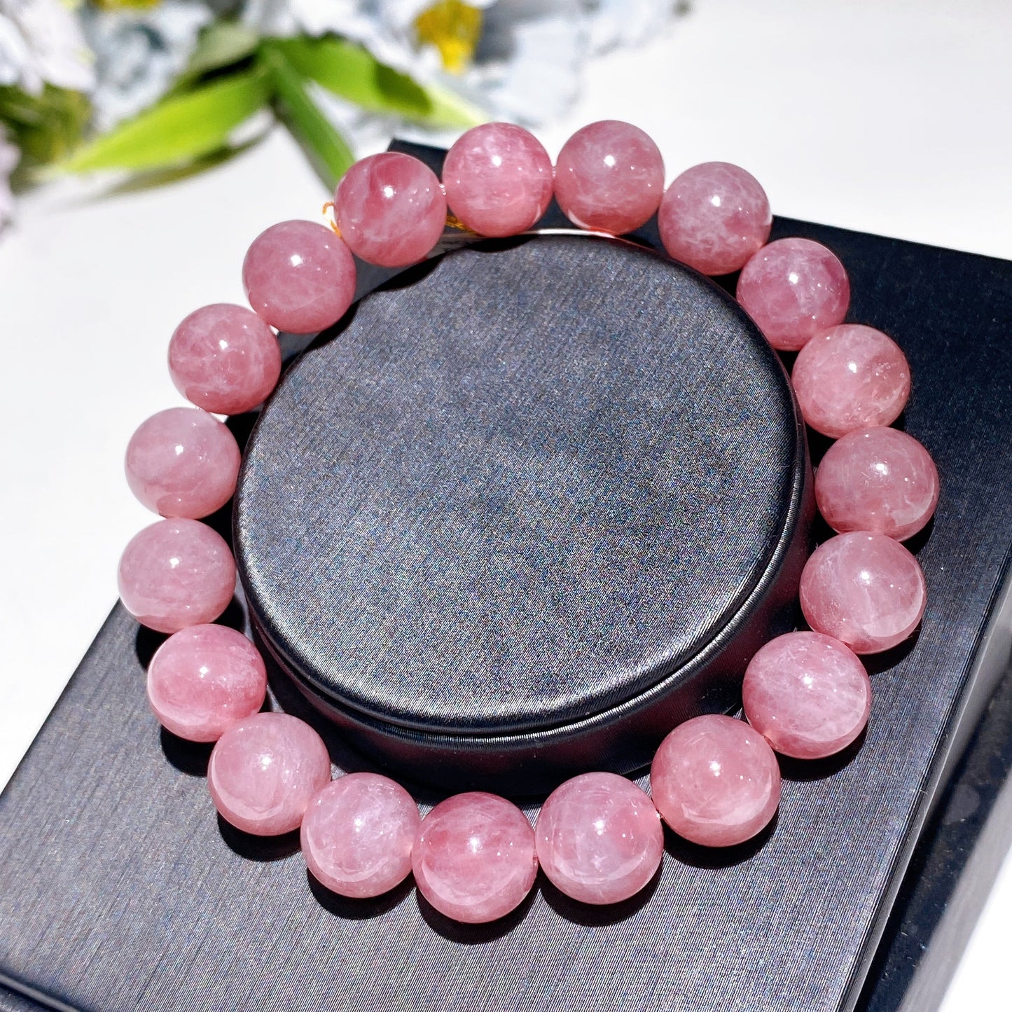 10mm Madagascar Rose Quartz Bracelet Crystal Healing Bulk Wholesale