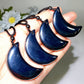 45mm Terahertz Moon Necklace Crystal Healing Bulk Wholesale