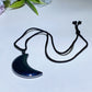 45mm Terahertz Moon Necklace Crystal Healing Bulk Wholesale
