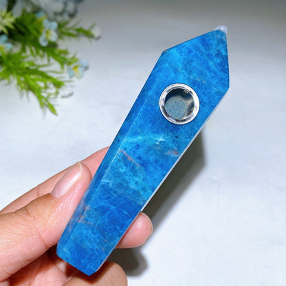 3.9"-4.2" Crystal Smoking Pipe Carving Crystal Healing Bulk Wholesale