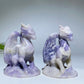 2.7" Lavender Jasper Dragon Carving Crystal Healing Bulk Wholesale