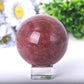 2.0"-4.5" Strawberry Quartz Sphere Wholesale Crystals USA