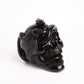 Unique Black Obsidian Crystal Carvings Skull for Halloween