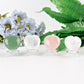 1.5" Heart Crystal Carvings Wholesale Crystals USA