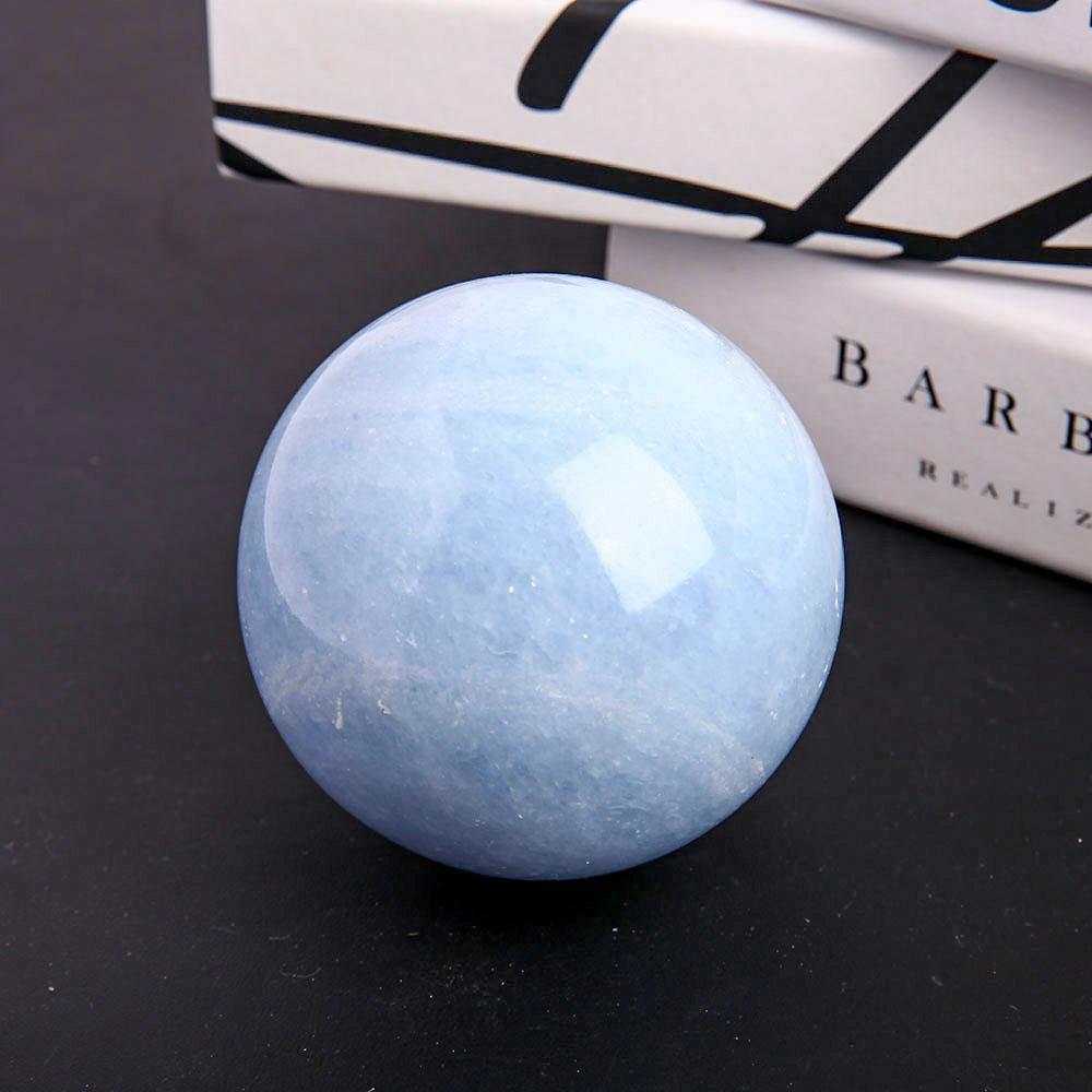 Blue Calcite Crystal Sphere Wholesale Crystals USA