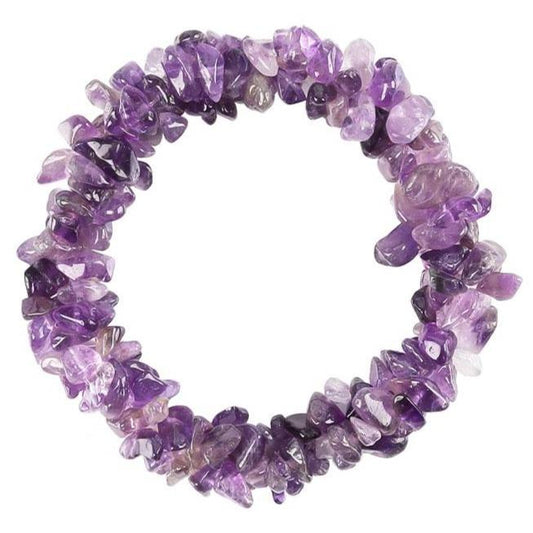 Amethyst Chips Bracelet Wholesale Crystals USA