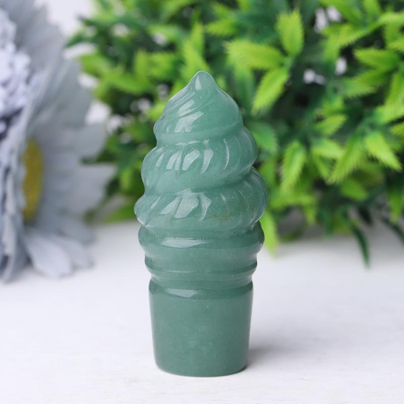2.75" Ice Cream Crystal Carvings Wholesale Crystals USA