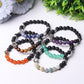 85mm Volcanic with Crystal Bracelet Wholesale Crystals USA