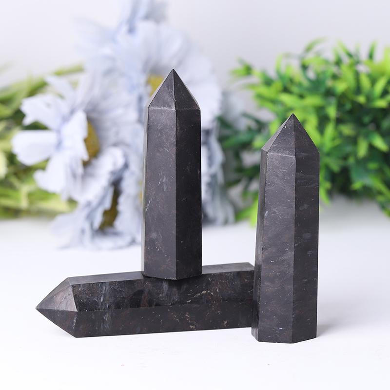 Wholesale Crystal Crafts Firework Stone Towers Polished Flash Astrophylite Point Wholesale Crystals USA
