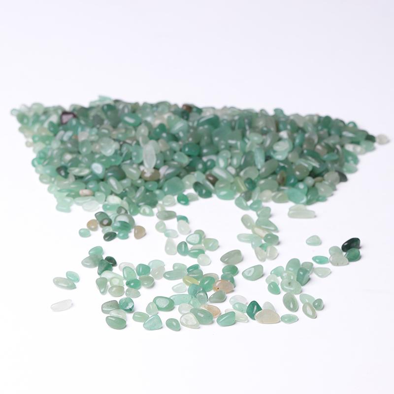 0.1kg Natural Green Aventurine Chips Crystal Chips Wholesale Crystals USA