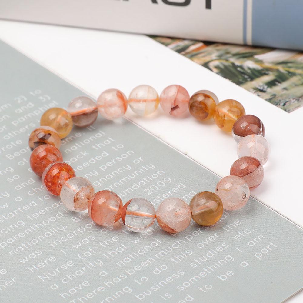 10mm Fire Quartz Bracelet Wholesale Crystals USA