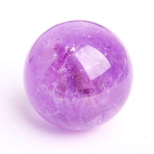 2.25” Natural Amethyst Crystal Sphere Wholesale Crystals USA