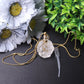 Raw Clear Quartz Perfume Bottle Necklace DIY Wholesale Crystals USA