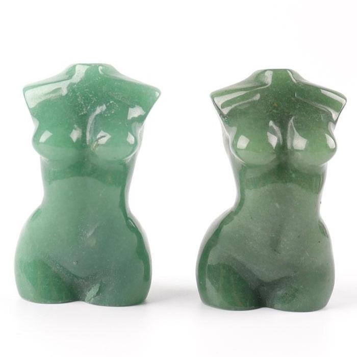 2.5" Aventurine Crystal Carving Model Figurine Wholesale Crystals USA