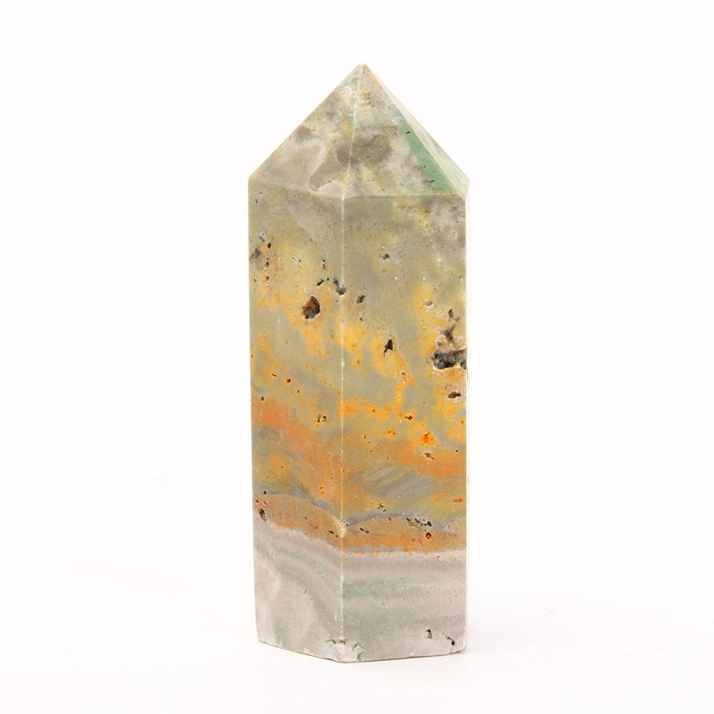 Set of 2 Bumble Bee Jasper Points Wholesale Crystals USA