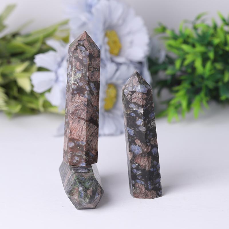 Natural Que Sera Point Llanite Healing Crystal Tower Wholesale Crystals USA