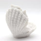 Shell Shape White Resin Display Stand for Home Decoration